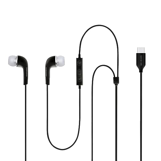 Samsung Original IC050 Type-C Wired in Ear Earphone with mic (Black) Samsung Original IC050 Type-C Wired in Ear Earphone with mic (Black)